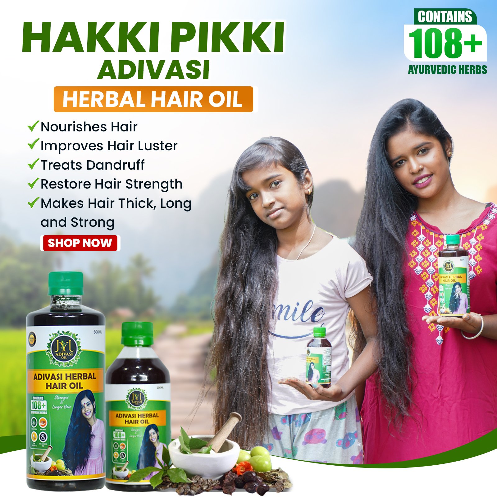 Adivasi Herbal Hair Oil